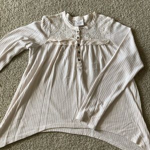 Flowy peasant shirt
